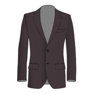 Assisi Jacket - Lanificio Zignone - Wool - Purple