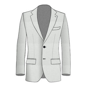 Mantova Jacket - Lanificio Zignone - Wool - Light-Grey