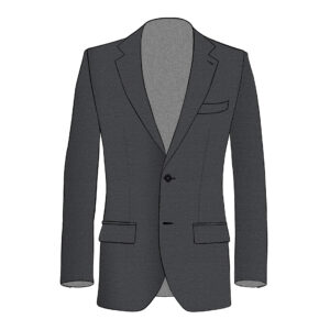 Modena Jacket - Lanificio Zignone - Wool - Dark-Grey