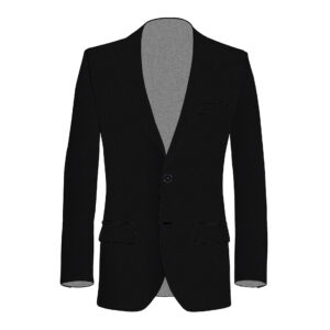 Arezzo Jacket - Lanificio Zignone - Wool - Black