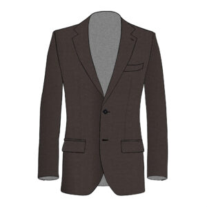 Trieste Jacket - Marzotto - Wool - Brown