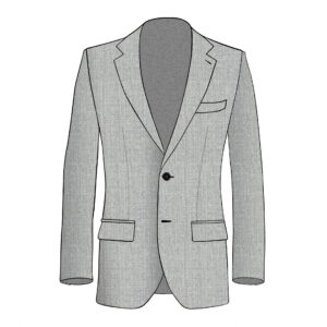 Taranto Jacket - Reda - Wool - Light-Grey