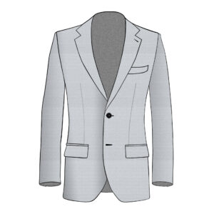 Genova Jacket - Lanificio Zignone - Wool - Light-Grey