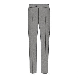 Milano Pants - Drago - Wool - Light-Grey