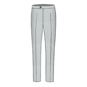 Pantaloni Siena - Lanificio Zignone - Lana - Grigio Chiaro