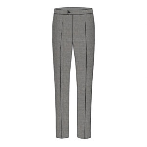 Lucca Pants - Lanificio Zignone - Cashmere - Dark-Grey