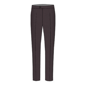 Assisi Pants - Lanificio Zignone - Wool - Purple