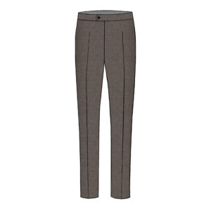 Pantaloni Parma - Lanificio Zignone - Cashmere - Marrone