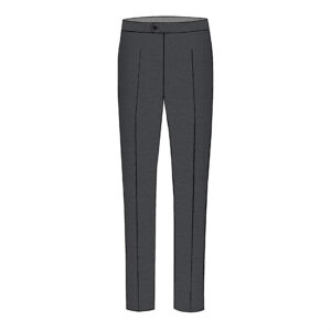 Pantaloni Modena - Lanificio Zignone - Lana - Grigio Scuro