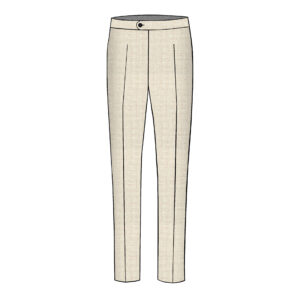 Vicenza Pants - Marzotto - Wool - Beige