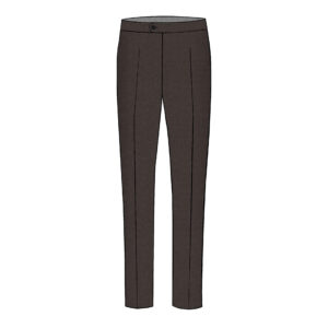 Trieste Pants - Marzotto - Wool - Brown