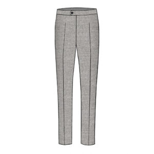 Pantaloni Novara - Reda - Lana - Grigio Chiaro