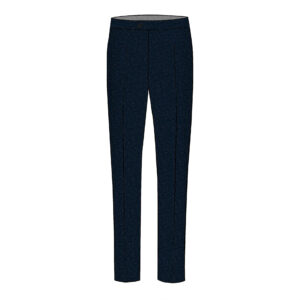 Rimini Pants - Vitale Barberis Canonico - Wool - Dark-Blue