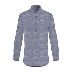 Camicia Bellini - Canclini - Cotone - Azzurro