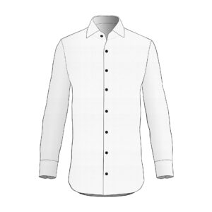 Camicia Martini - Canclini - Cotone - Bianco