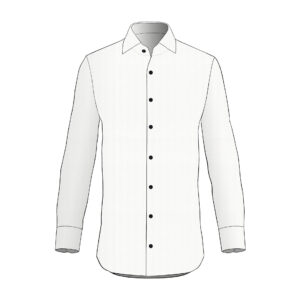 Camicia Augusto - Canclini - Cotone - Bianco