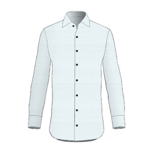 Scipione Shirt - Canclini - Cotton - Azure