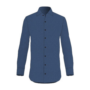 Camicia Cicerone - Canclini - Cotone - Blu