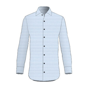 Tacito Shirt - Ibieffe - Cotton - Azure