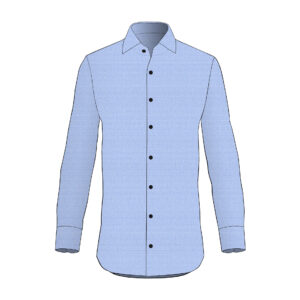 Livio Shirt - Ibieffe - Cotton - Azure