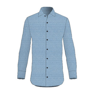 Tarquinio Shirt - Ibieffe - Cotton - Azure