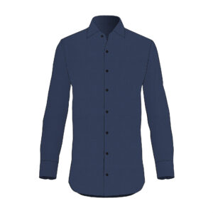 Vespasiano Shirt - Lanificio Zignone - Wool - Blue