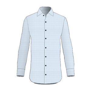 Donizetti Shirt - Thomas Mason - Cotton - Azure