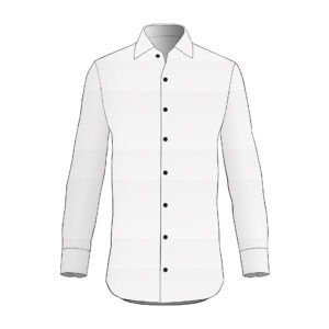 Camicia Galilei - Thomas Mason - Cotone - Bianco