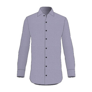 Tiziano Shirt - Alfatex - Cotton - Blue