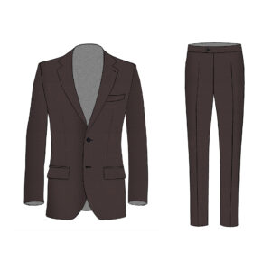 Matera Suit - Lanificio Zignone - Wool - Red