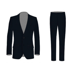 Bolzano Suit - Lanificio Zignone - Wool - Dark-Blue