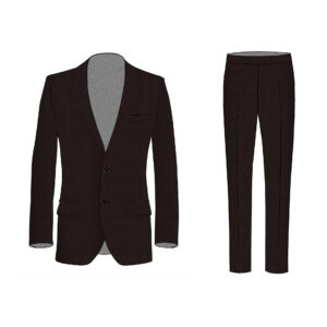 Udine Suit - Pontoglio - Cotton - Brown