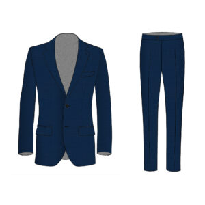 Siracusa Suit - Reda - Wool - Dark-Blue