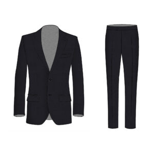 Bari Suit - Reda - Wool - Dark-Blue