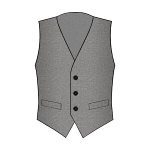 Gilet Milano - Drago - Lana - Grigio Chiaro