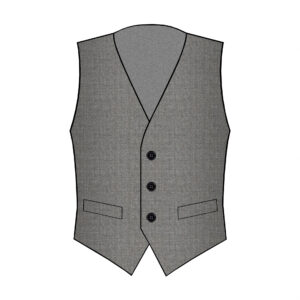 Gilet Lucca - Lanificio Zignone - Cashmere - Grigio Scuro