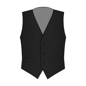 Bergamo Vest - Lanificio Zignone - Wool - Black