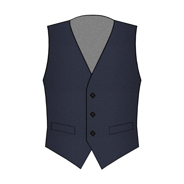 Perugia Vest - Lanificio Zignone - Cashmere - Dark-Blue