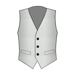 Mantova Vest - Lanificio Zignone - Wool - Light-Grey