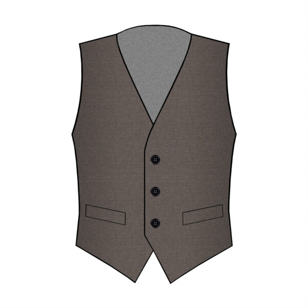 Parma Vest - Lanificio Zignone - Cashmere - Brown