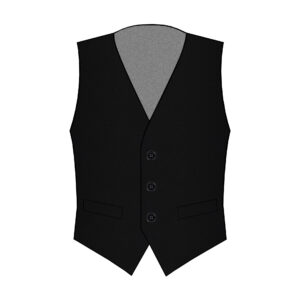 Arezzo Vest - Lanificio Zignone - Wool - Black