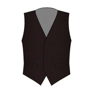 Udine Vest - Pontoglio - Cotton - Brown