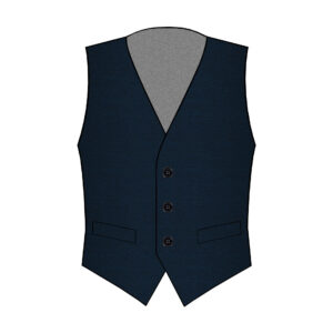 Lecce Vest - Reda - Wool - Dark-Blue