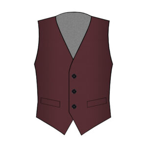 Gilet Salerno - Reda - Lana - Rosso