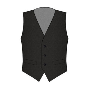 Verbania Vest - Reda - Wool - Dark-Grey