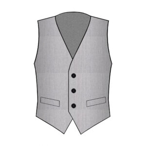 Gilet Torino - Lanificio Ermenegildo Zegna - Lana - Grigio Chiaro