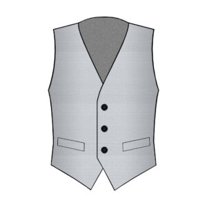 Genova Vest - Lanificio Zignone - Wool - Light-Grey