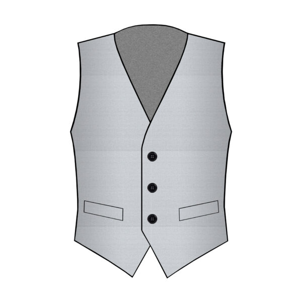 Genova Vest - Lanificio Zignone - Wool - Light-Grey