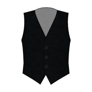 Verona Vest - Lanificio Zignone - Wool - Black